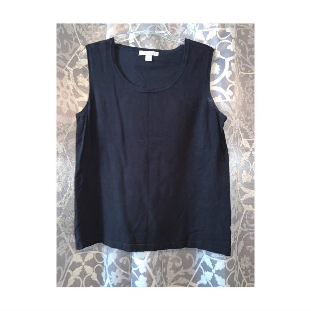 Black tank top